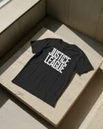Justice League Printed T-Shirt Superhero Graphic T-Shirt