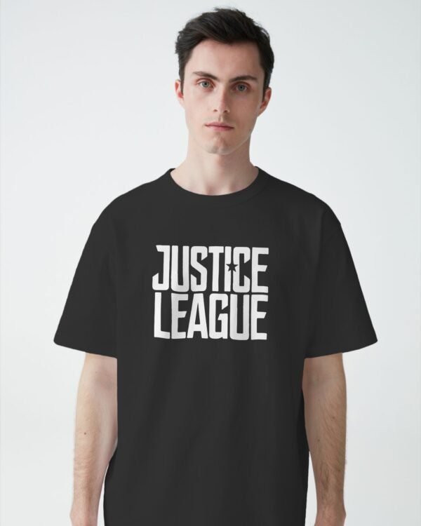 Justice League Printed T-Shirt Superhero Graphic T-Shirt