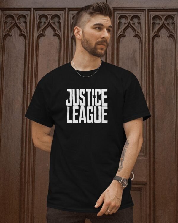 Justice League Printed T-Shirt Superhero Graphic T-Shirt