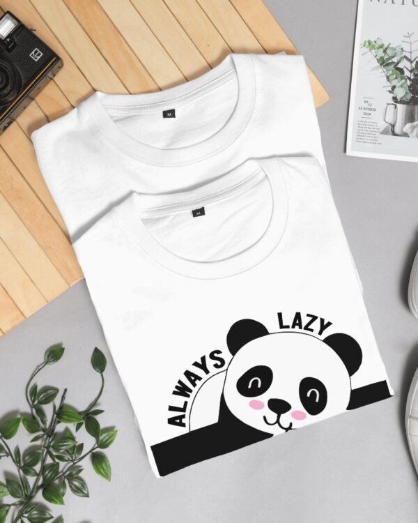 MountCart Lazy Panda T-Shirt