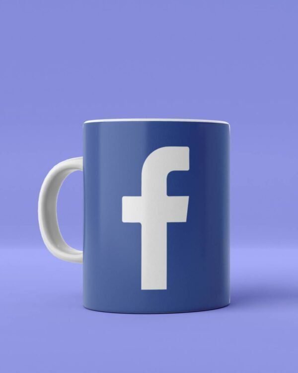 Social icon printed mugs