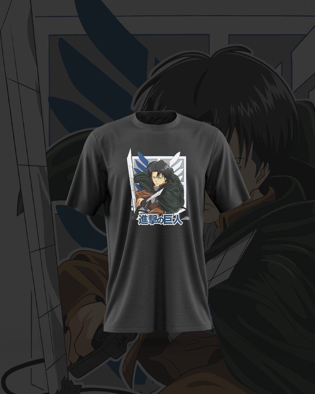 The MountCart Anime Printed T-Shirt