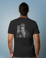 MountCart Store patch Graphics Printed 100% Cotton T-Shirts - Regular Fit, Round Neck, Half Sleeves - Image 4