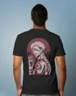 MountCart Store Anime Graphic Printed 100% Cotton T-Shirts - Regular Fit, Round Neck, Half Sleeves