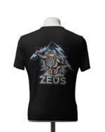 MountCart Store Zeus Graphic Printed 100% Cotton T-Shirt - Regular Fit, Round Neck, Half Sleeves - Image 2