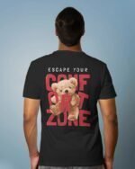MountCart Store Streetwear Comfort zone Graphics Printed Regular Bio-wash Cotton T-Shirt - Image 4