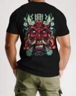 MountCart Store Streetwear Dragon Collection Printed Regular Cotton T-Shirts - Image 2
