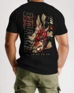 MountCart Store Streetwear collection Printed Regular Bio-wash Cotton Tshirt