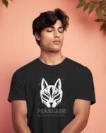 MountCart Streetwear Fearless Printed Regular Bio-wash Cotton Tshirts