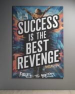 High quality motivational quotes metal glossy posters for walls - Image 11