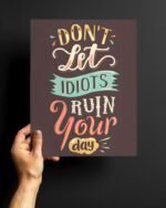 High quality printed motivational metal glossy posters for walls - Image 2
