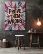 High quality motivational quotes metal glossy posters for walls decoration - Image 9