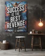 High quality motivational quotes metal glossy posters for walls - Image 4