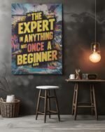 High quality motivational quotes metal glossy posters for walls - Image 3