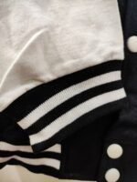 MountCart Store Premium Varsity Jacket Black and White Color - Image 3