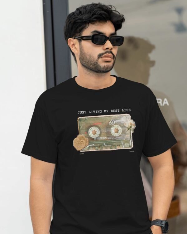 MountCart Store Graphic Printed 100% Cotton T-Shirt Regular Fit, Round Neck