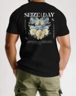 MountCart Store Graphic Printed 100% Cotton T-Shirt Regular Fit, Round Neck, Half Sleeves - Image 4
