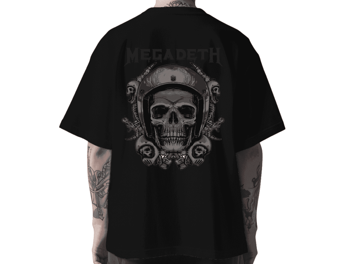 MounCart Store Oversized Black Fit Drop Shoulder Cool and Stylish Latest Graphics Printed Half Sleeve T-Shirt for Men and Women - Image 1