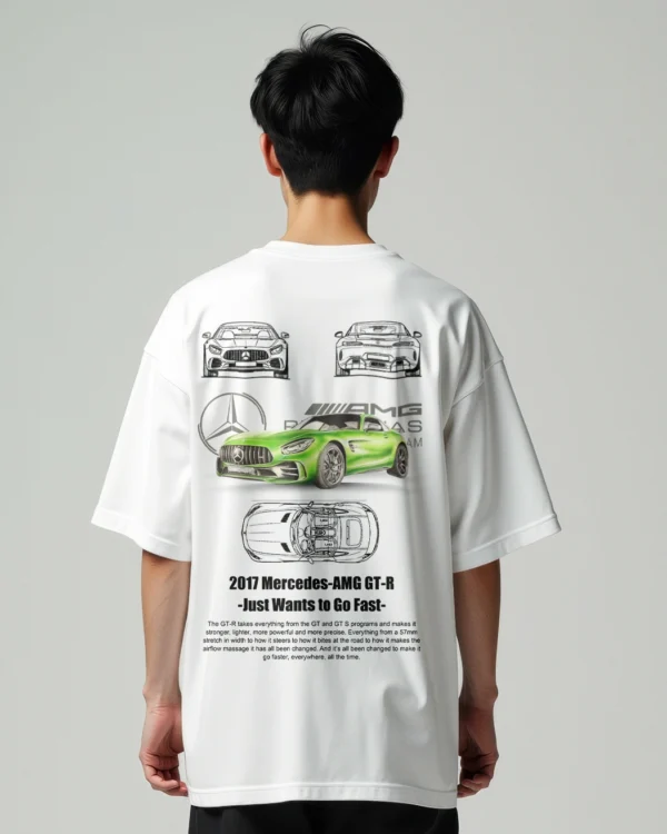 Super Car - Mercedes Oversized t-shirts