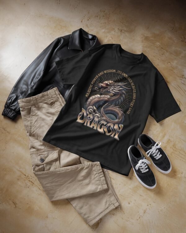 Dragon oversized t-shirts