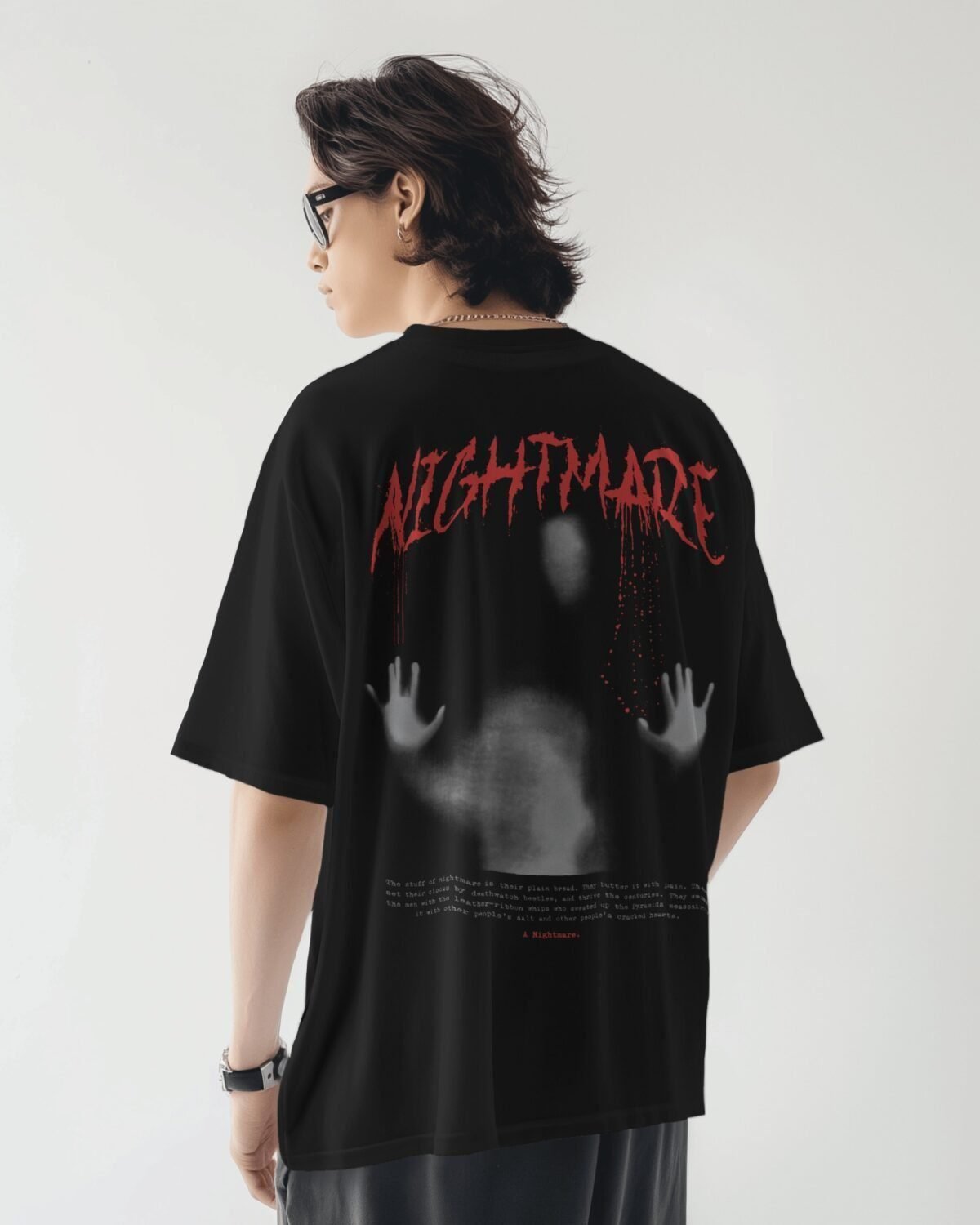 Nightmare oversized t-shirts - Image 4