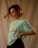 mountcart oversized t shirt for women