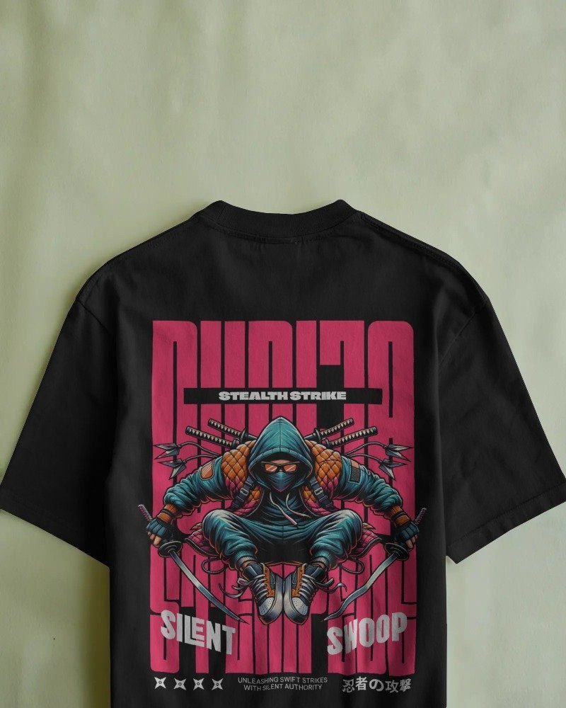 Silent Swoop Oversized T-Shirt