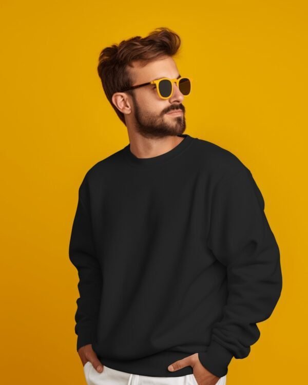 MountCart store black full sleeve sweatshirts