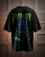Predator back printed oversized t-shirt
